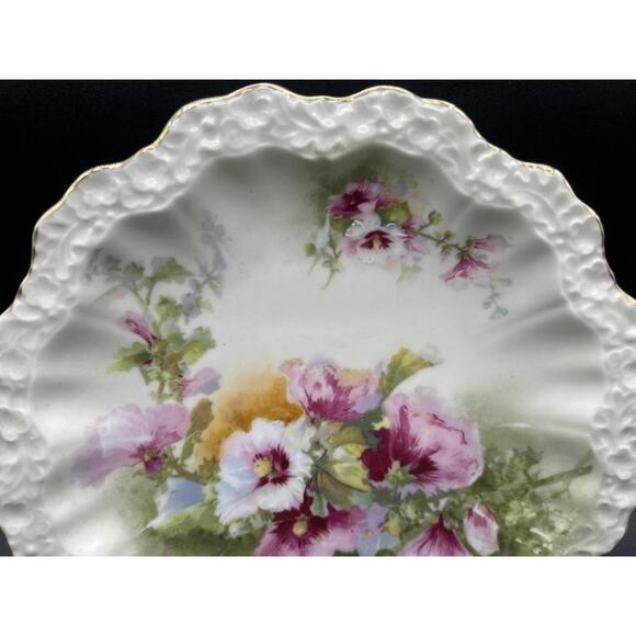 Vintage Limoges France A. Lanternier Lunch Plate, 8.75″ x 1″ - Picture 2 of 10